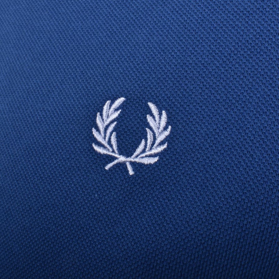 Royal blue fred perry polo shirt cheap
